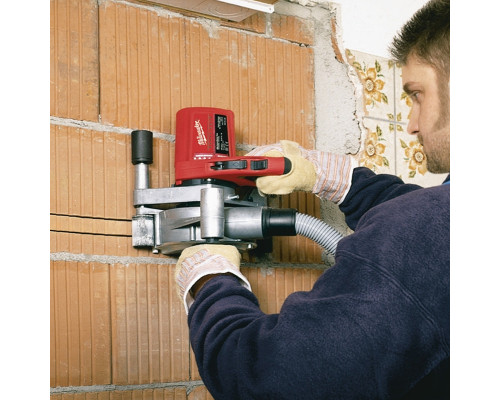 Штробление стены под нишу для дренажной помпы Bosch 150х70 мм. (Кирпич)